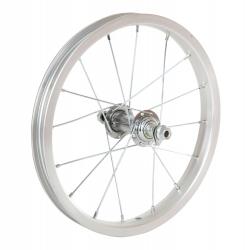 Колесо переднее 14" одинарный обод  16 спиц - фото