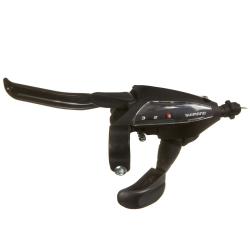 Шифтер с тормозной ручкой Shimano ST-EF500-L, 3-Speed - фото