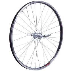 Колесо заднее 26" под V-brake, 32 отв., эксцентрик под трещетку 6-8 - фото