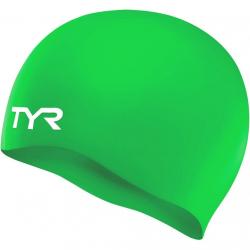 Шапочка плавательная подростковая TYR Wrinkle Free Junior Silicone Cap - фото