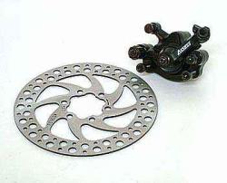 Дисковый тормоз ASSESS AE-C200(F/R) + ротор 160мм (набор) - фото