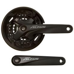Система шатунов Shimano Altus FC-M2000, 9-Speed, 175mm, 40-30-22T - фото