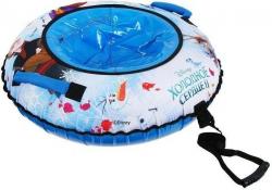 Тюбинг-ватрушка Ника 80см с круговым дизайном TF2-80/1 DISNEY Холодное сердце 2 - фото