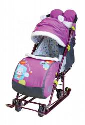 Санки-коляска комбинированная НИКА детям 7-6 - фото