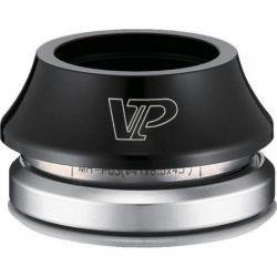 Рулевая колонка VP-B151AC, IS(42/47), 1-1/8 - 1-1/4", пром.подшипники, черный - фото