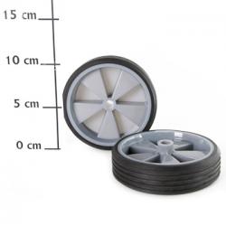 Доп поддерживающие колеса, набор, серые - фото