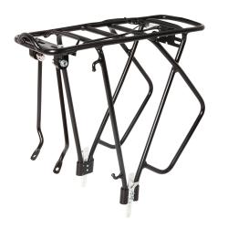 Багажник для велосипеда 24"-28", задний HLYJ-D3-2, алюм., черн. - фото