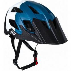 Шлем STG TS-39 с козырьком и фонарем - фото