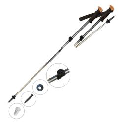 Палки для скандинавской ходьбы KV+ Furka Walking телескопические, 4 секции 130cm - фото