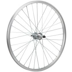 Колесо 24" заднее 32 спицы одинарный обод втулка SF-A09R - фото