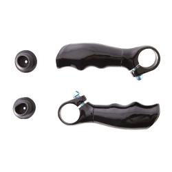 Рога HX-Y01-16 алюминий., черн., пара - фото