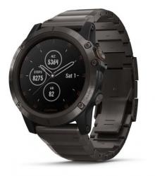 Часы GARMIN Fenix 5 Plus Sapphire DLC (Titanium/Titanium Band) - фото