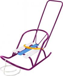 Санки для кукол НИКА с толкателем - фото