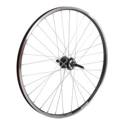 Колесо 27,5" заднее(без резины), двустенный пистонированный алюм.обод 32 отв. - фото