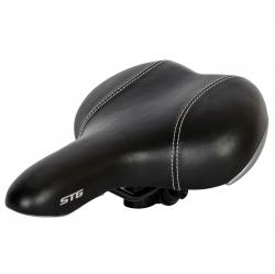 Седло STG VD720-003 MTB, черное - фото