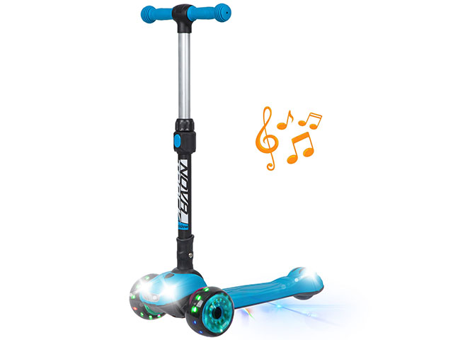 Самокат-кикборд Novatrack RainBow Car Boy Pro (2020)