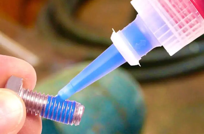 Анаэробный фиксатор резьбы, применение