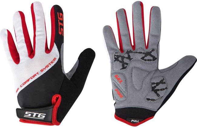 Перчатки велосипедные с длинными пальцами 1