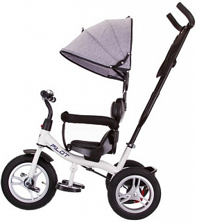 Велосипед трехколесный Pilot PTA1, с ручкой управления - фото