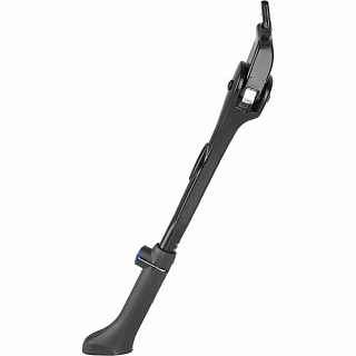 Подножка велосипедная M-Wave, алюминий, 24-29", регулируемая, одноперьевая, совместима с E-Bike, черный, 5-430925 - фото