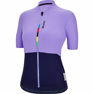 Веломайка женская Santini Colore Riga-UCI Official Women's SS Cycling Jersey - фото