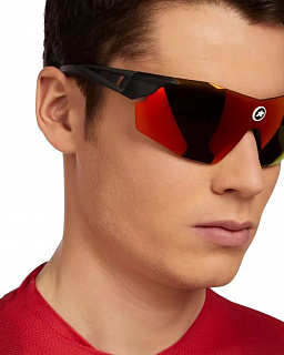 Очки ASSOS EYE PROTECTION Skharab National Red - фото
