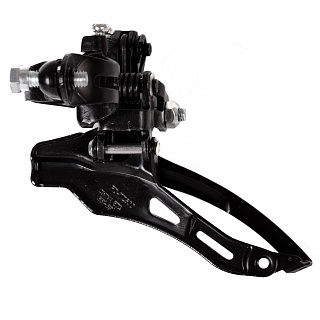 Переключатель передний Shimano TZ FD-TZ500-DS6 верхняя тяга 31.8 мм 42Т - фото