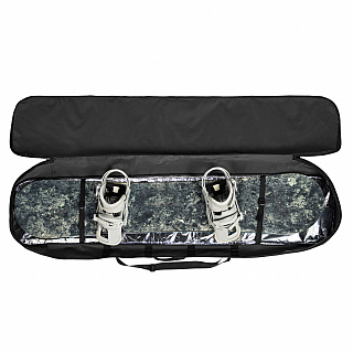 Чехол для сноуборда White Owl, 166х33х11 см, черный - фото