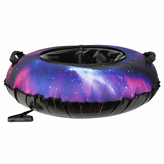 Тюбинг Snowstorm BZ-110_GALAXY, 110 см, черный - фото