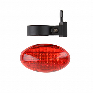 Фонарь задний JY-002T, 3 функции, арт.ХС718Т, с батарейками, инд. Уп. - фото