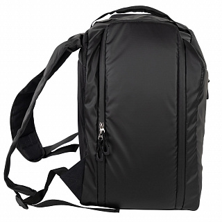 Рюкзак для ботинок (горные лыжи, сноуборд), шлема и перчаток White Owl, 36х40х26 см, черный - фото