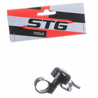 Звонок STG, черный - фото