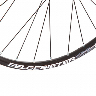 Колесо 27,5" заднее(без резины), двустенный пистонированный алюм.обод 32 отв. - фото