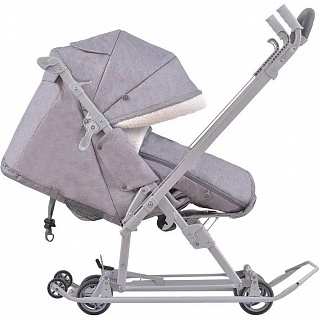 Коляска комбинированная Ника Детям 7-8К, дымчатый, НД7-8К/9 - фото