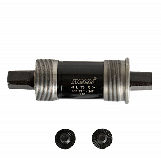 Каретка Neco B910, (BSA) квадрат, 73х118 мм, черный - фото