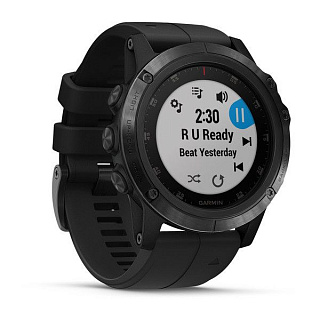 Часы GARMIN Fenix 5x Plus Sapphire (Slate Gray) - фото