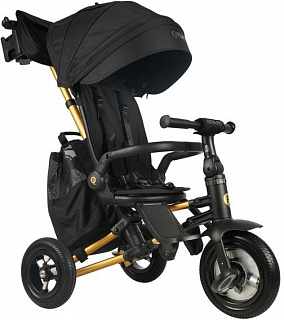 Велосипед трехколесный QPlay Nova Plus, с ручкой управления - фото