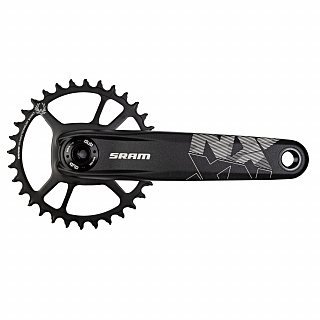 Шатуны SRAM NX Eagle, DUB, Boost, 34T, 175mm, черный - фото