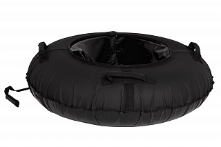 Тюбинг Snowstorm BZ-110_FULL_BLACK, 110 см, черный с черным - фото