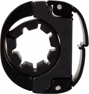 Держатель телефона STG B-755S, алюминий, черный - фото