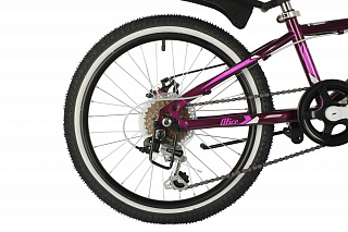 Велосипед NOVATRACK ALICE Disc 20" (2021) - фото