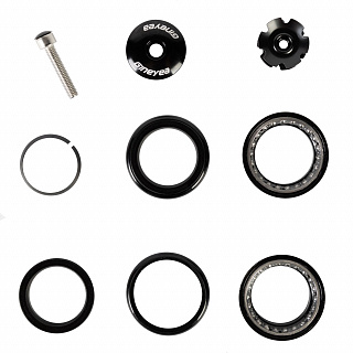 Рулевая колонка Gineyea GH-171D, 1 1/8"; 28.6/34-30/34, черный - фото