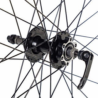 Колесо 26" заднее, двустен.обод 32 отв - фото