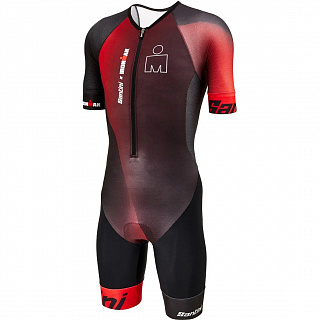 Трисьют с коротким рукавом Santini Ikaika - Ironman SS Trisuit - фото