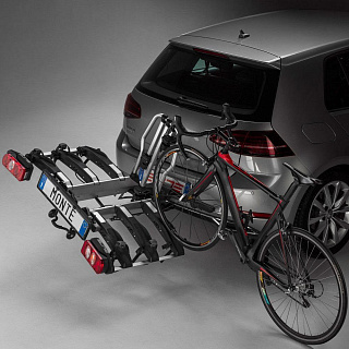 Крепление на фаркоп для перевозки трех велосипедов Elite Monte - фото