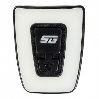 Фонарь задний STG BC-TL5555, 20 lm, 500mAh, USB, черный - фото