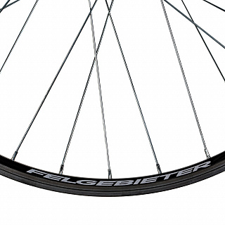 Колесо 26" переднее 32 спицы двойной обод - фото