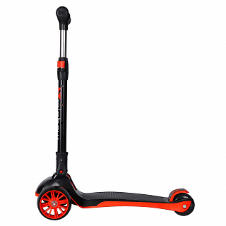 Самокат детский Novatrack Rainbow 120 BB (2025) со светящимися колёсами - фото